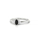 Mirage | Pear Black Diamond Ring