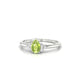 Mirage | Bague Péridot Poire