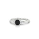 Mirage | Round Black Diamond Ring