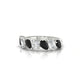 Mist | Pear Black Diamond & Diamond Ring
