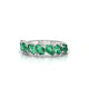 Mist | Pear Emerald Ring