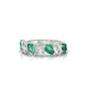 Mist | Pear Emerald & Diamond Ring