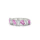 Mist | Pear Pink Sapphire & Diamond Ring