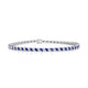 Nile | Marquise sapphire & diamond tennis bracelet