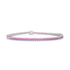 Nile | Marquise pink sapphire tennis bracelet