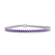Nile | Marquise amethyst tennis bracelet