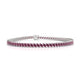 Nile | Marquise rhodolite tennis bracelet