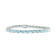 Ozu | Bracelet Tennis Aigue-marine Émeraude