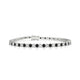 Palazzo 1-1 | Bracelet Tennis Diamant Noir & Diamant Rond