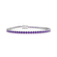 Palazzo | Round amethyst tennis bracelet