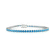 Palazzo | Round topaz tennis bracelet