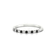 Passion | Bague Diamant Noir Rond