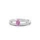 Prestige | Bague Saphir Rose Ovale
