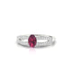 Prestige | Bague Rhodolite Ovale