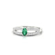 Prestige | Pear Emerald Ring