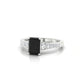 Prosperity | Emerald Black Diamond Ring