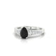 Prosperity | Pear Black Diamond Ring