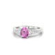 Prosperity | Pear Pink Sapphire Ring