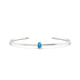Purity | Oval Topaz Bangle