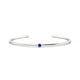 Purity | Round Sapphire Bangle
