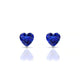 Radiance | Boucles d'oreilles Saphir Cœur