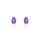 Radiance | Boucles d'oreilles Améthyste Poire