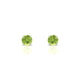 Radiance | Boucles d'oreilles Péridot Rond