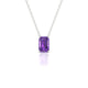 Radiance | Emerald Amethyst Pendant