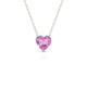 Radiance | Heart Pink Sapphire Pendant