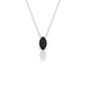 Radiance | Pendentif Diamant Noir Ovale