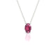 Radiance | Pendentif Rhodolite Ovale
