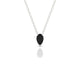 Radiance | Pendentif Diamant Noir Poire