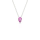 Radiance | Pear Pink Sapphire Pendant