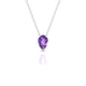 Radiance | Pear Amethyst Pendant