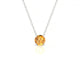Radiance | Round Citrine Pendant