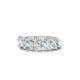 Rain | Pear Aquamarine & Diamond Ring