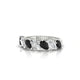 Rain | Pear Black Diamond & Diamond Ring
