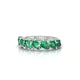 Rain | Pear Emerald Ring