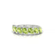Rain | Pear Peridot Ring