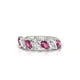 Rain | Pear Rhodolite & Diamond Ring