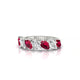 Rain | Pear Ruby & Diamond Ring