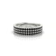 Repose | Round Black Diamond Ring