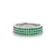 Repose | Round Emerald Ring