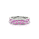 Repose | Round Pink Sapphire Ring