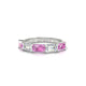 Reverence | Emerald Pink Sapphire & Diamond Ring