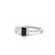 Reverie | Emerald Black Diamond Ring