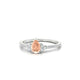 Reverie | Pear Morganite Ring