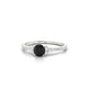 Reverie | Bague Diamant Noir Rond