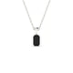 Reverse | Pendentif Diamant Noir Émeraude