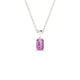 Reverse | Pendentif Saphir Rose Émeraude
